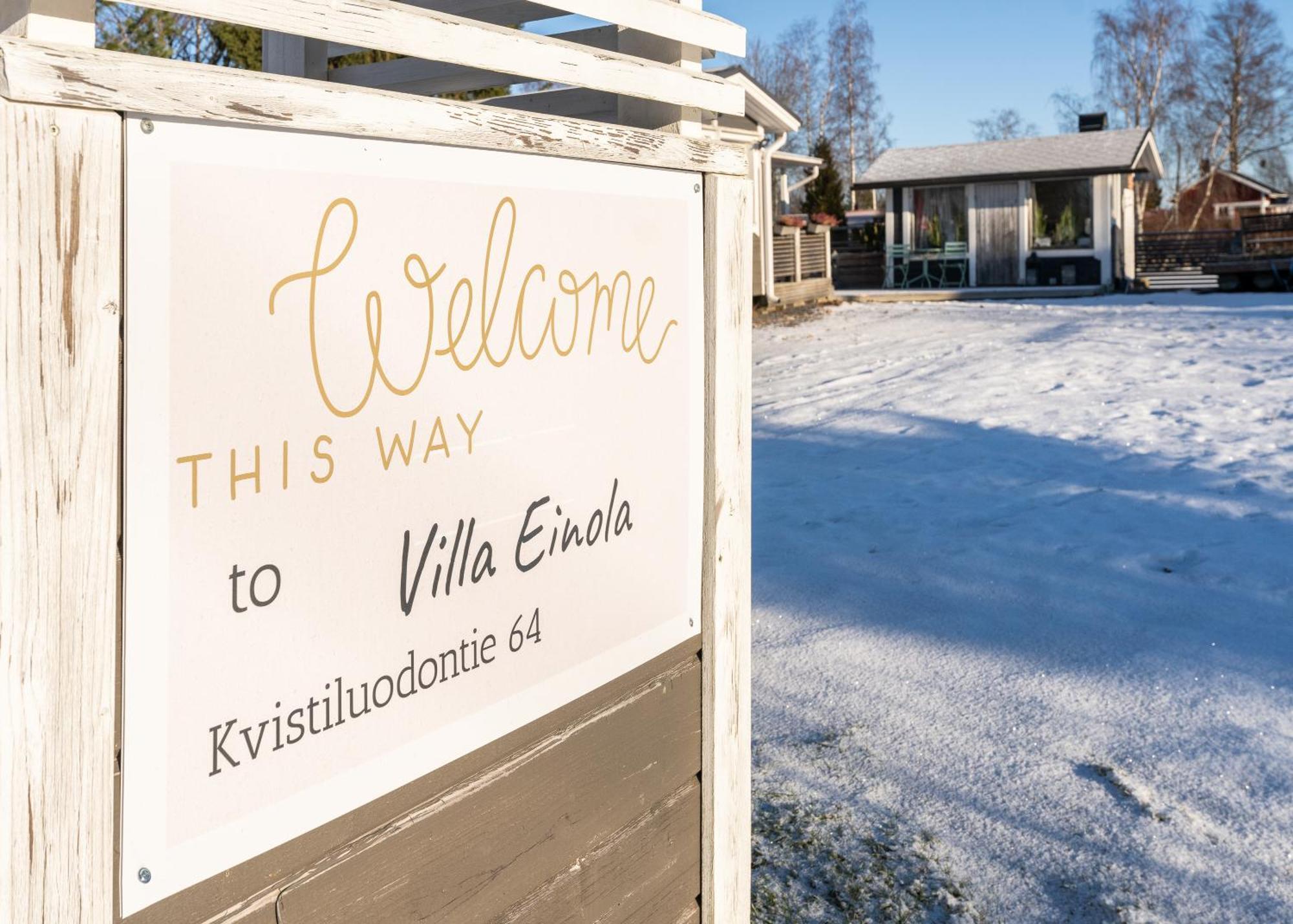 Villa Einola- Modern Rivercottage Pori Zewnętrze zdjęcie